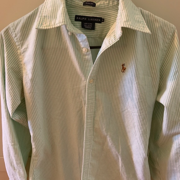 Ralph Lauren Tops - Women’s Ralph Lauren stripe buttonup